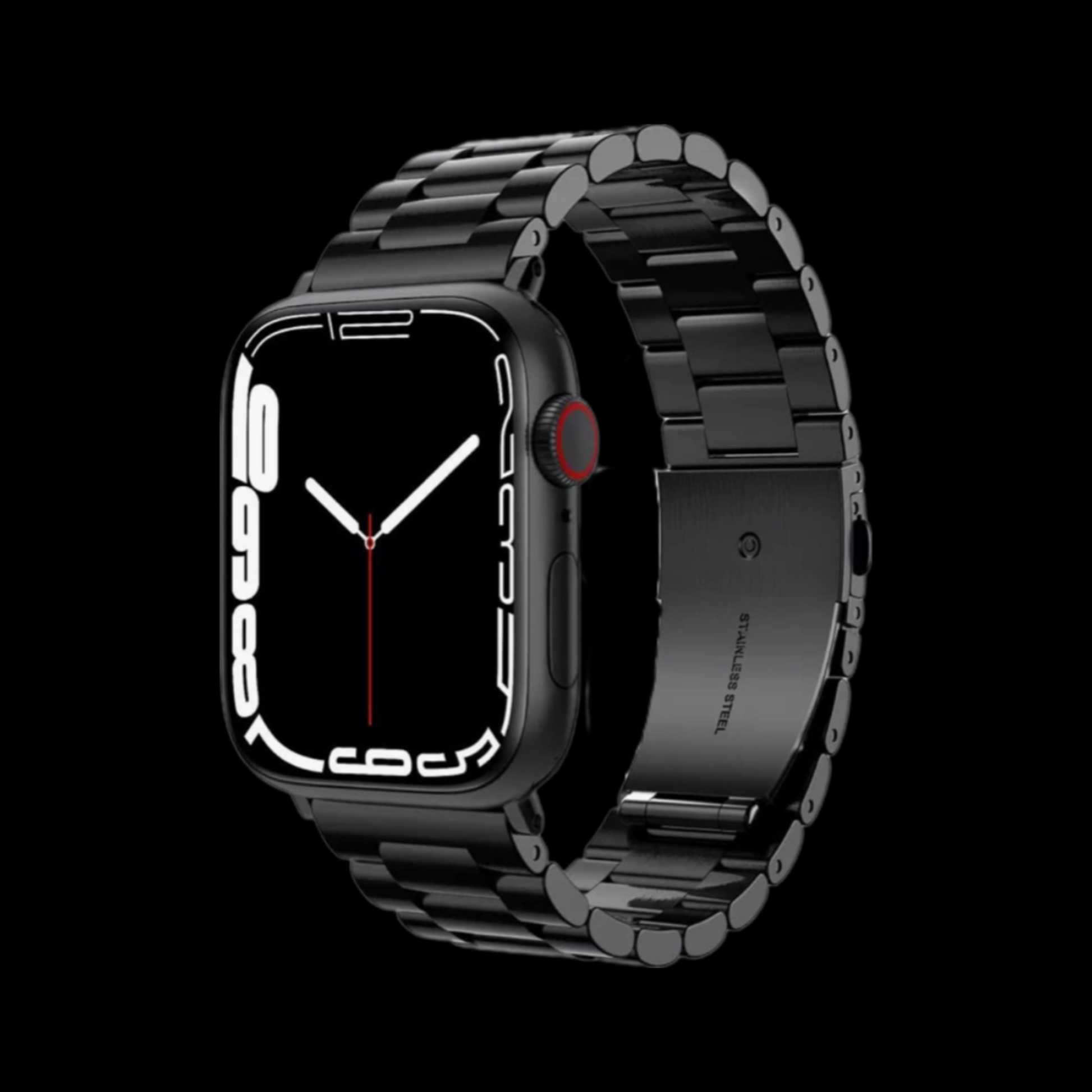 Apple Watch Strap Black Chain