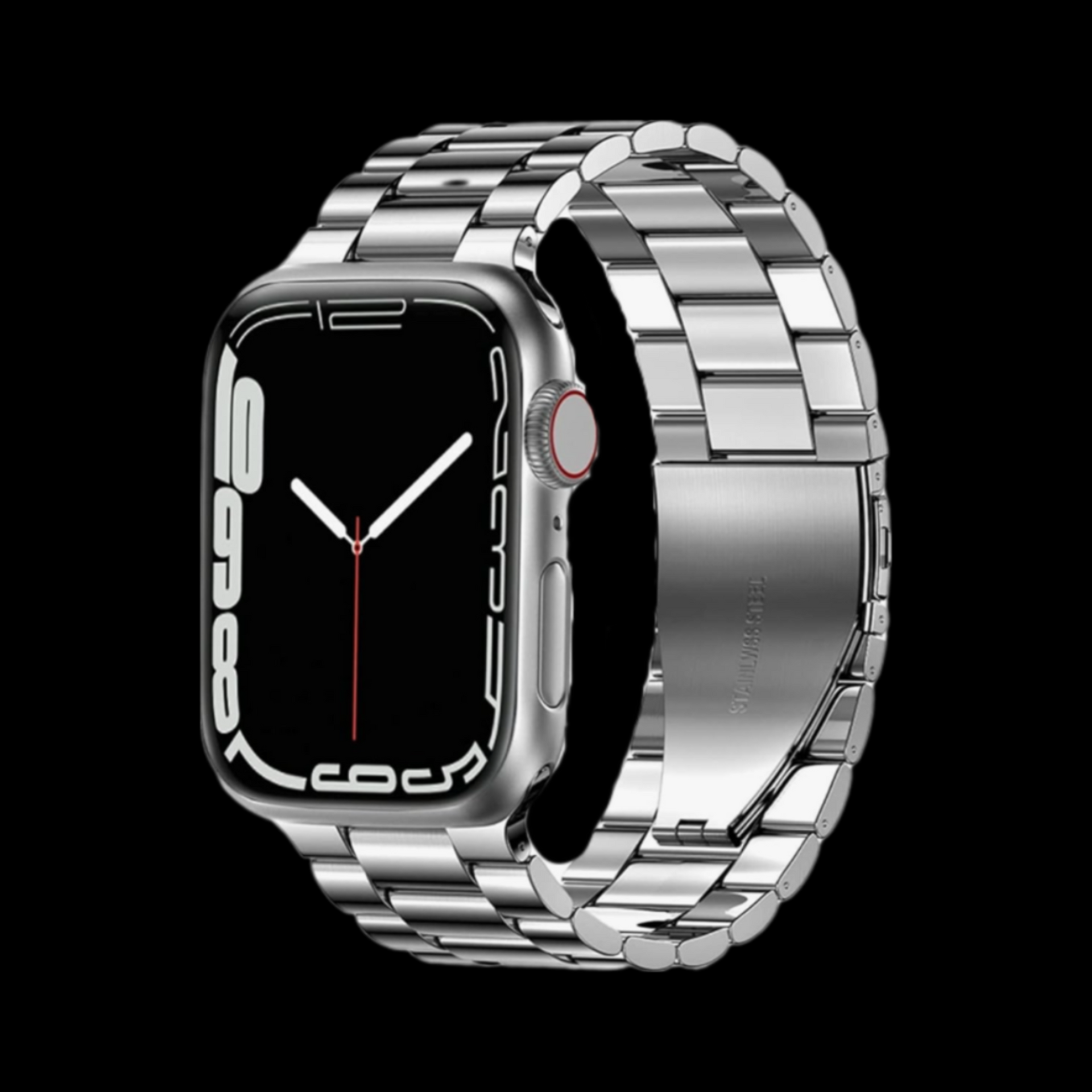 Apple Watch Compatible Chain Strap Silver – SHOP UNIQUE