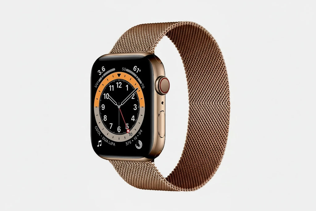 Milanese Loop  Gold Apple Watch Compatible Strap