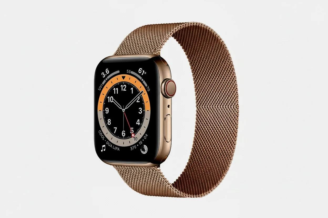 Milanese Loop  Gold Apple Watch Compatible Strap