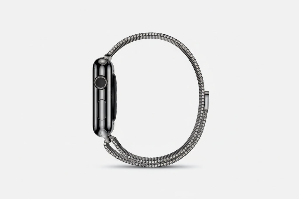 Milanese Loop Silver Apple Watch Compatible Strap