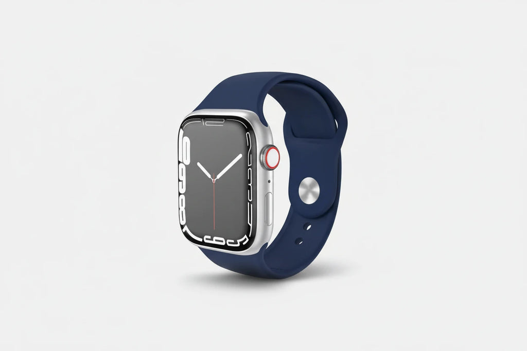 iWatch Strap Navy Blue silicon