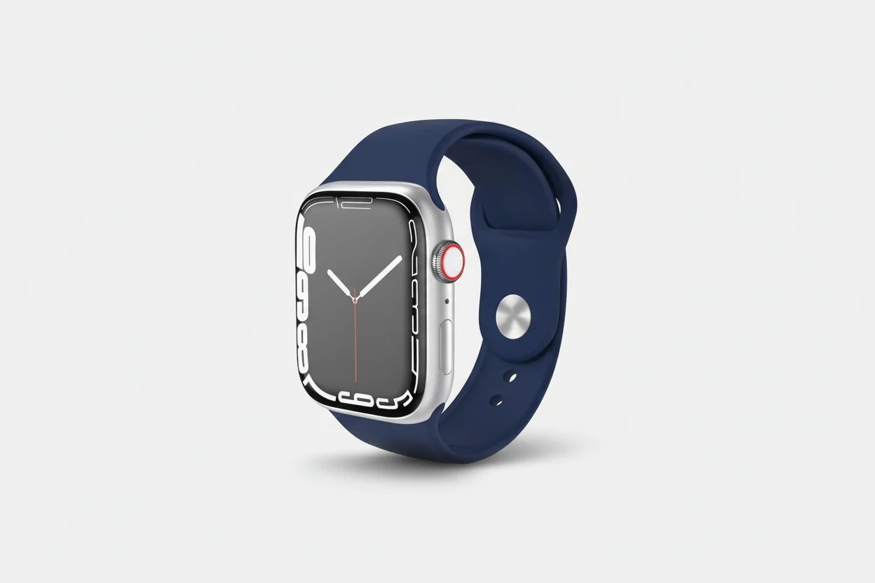 iWatch Strap Navy Blue silicon