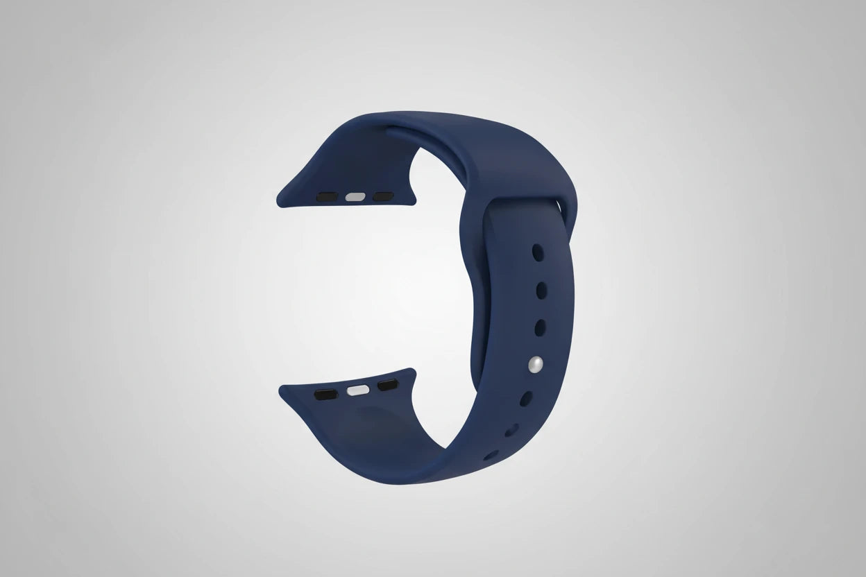 iWatch Strap Navy Blue silicon
