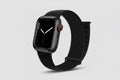 Nylon Sport Black Apple Compatible Strap