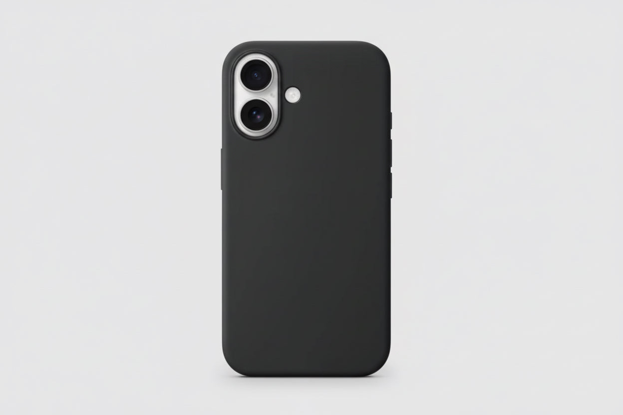 Black Silicone Case