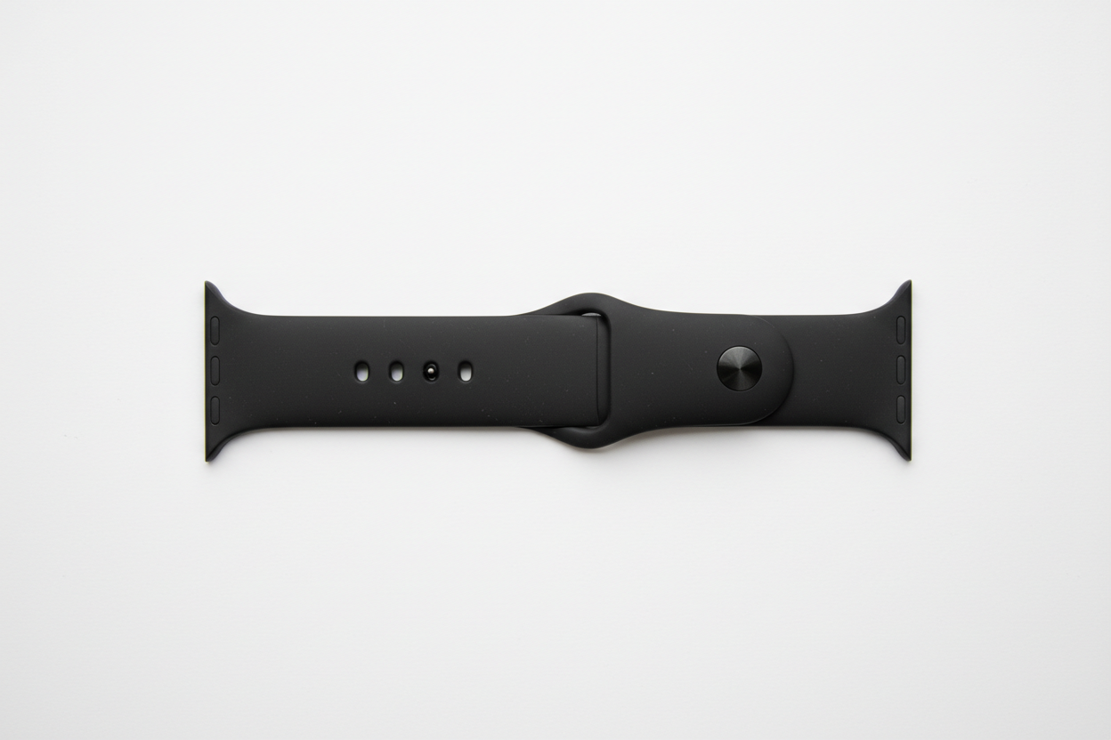 iWatch Strap Black silicon