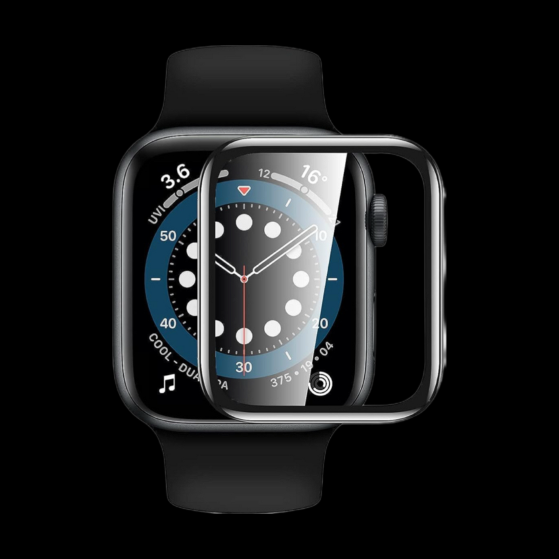 Unique Tempered Glass Compatible with Apple Watch