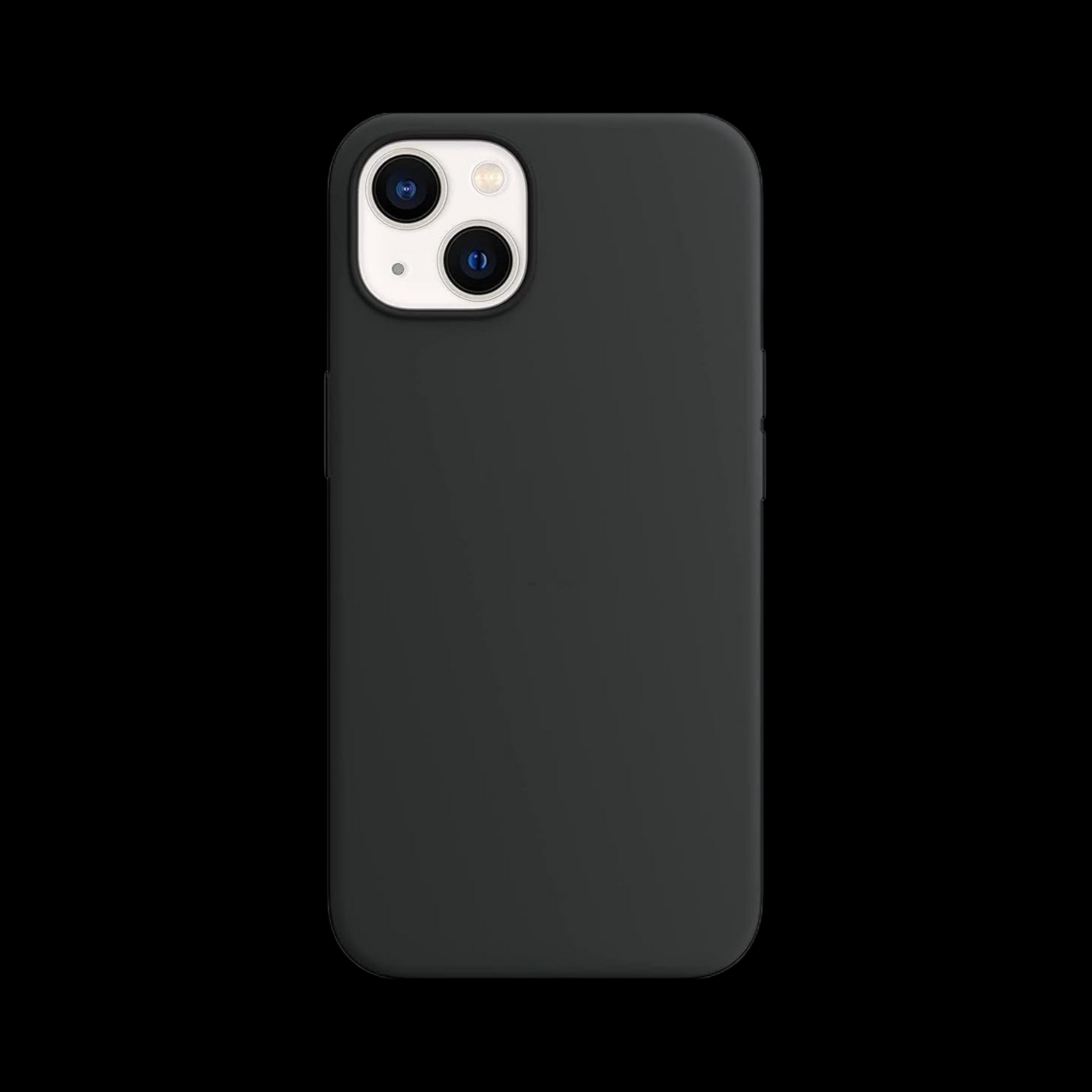 Black Silicon iPhone Compatible Case
