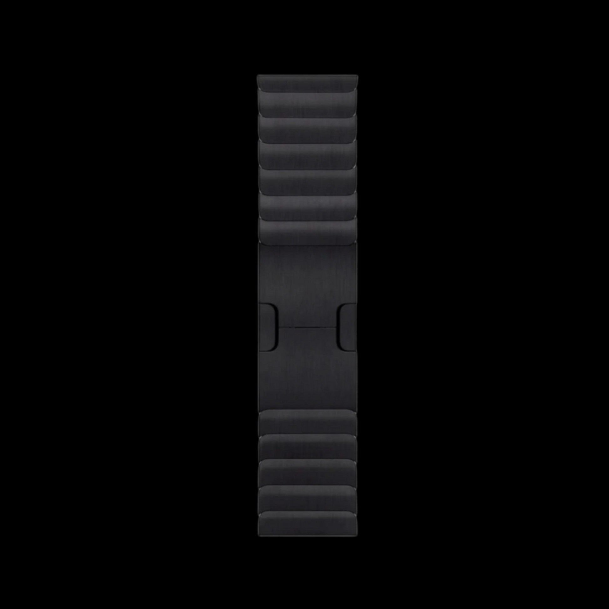 Stainless Steel Apple Watch Compatible Strap Black