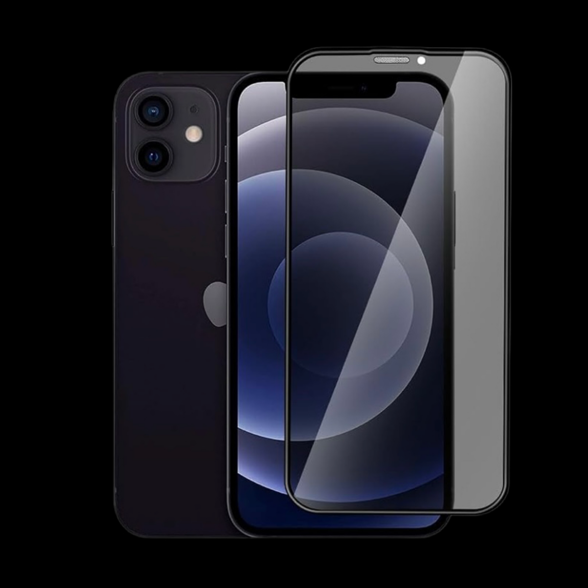 Premium Privacy Arc Tempered Glass